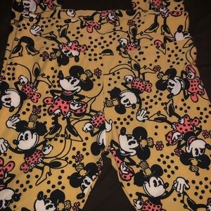TC Disney Lularoe Minnie Leggings